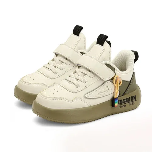 Children Sneakers Boys Shoes Leather Flat Kids Shoes for Lightweight